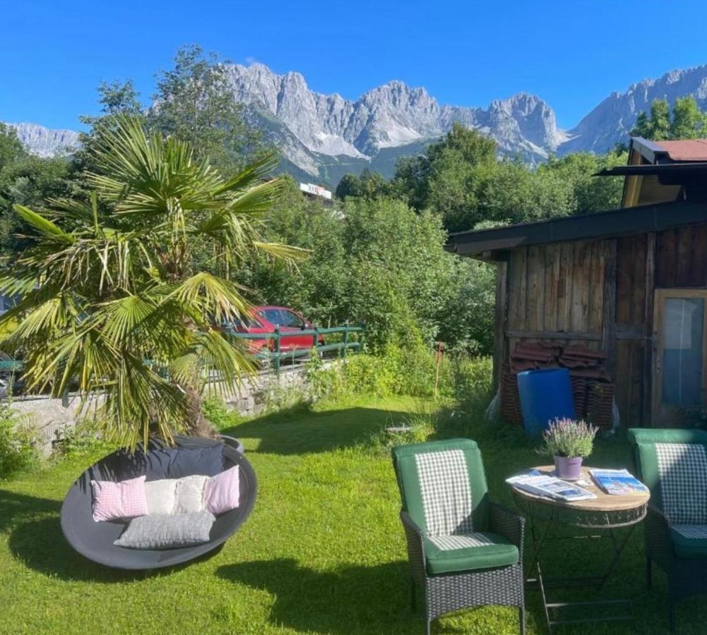 Gaste-Haus Kaisers-Gluck Hotel Going am Wilden Kaiser Buitenkant foto