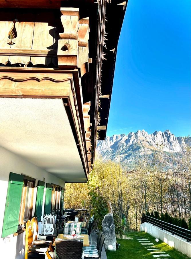Gaste-Haus Kaisers-Gluck Hotel Going am Wilden Kaiser Buitenkant foto