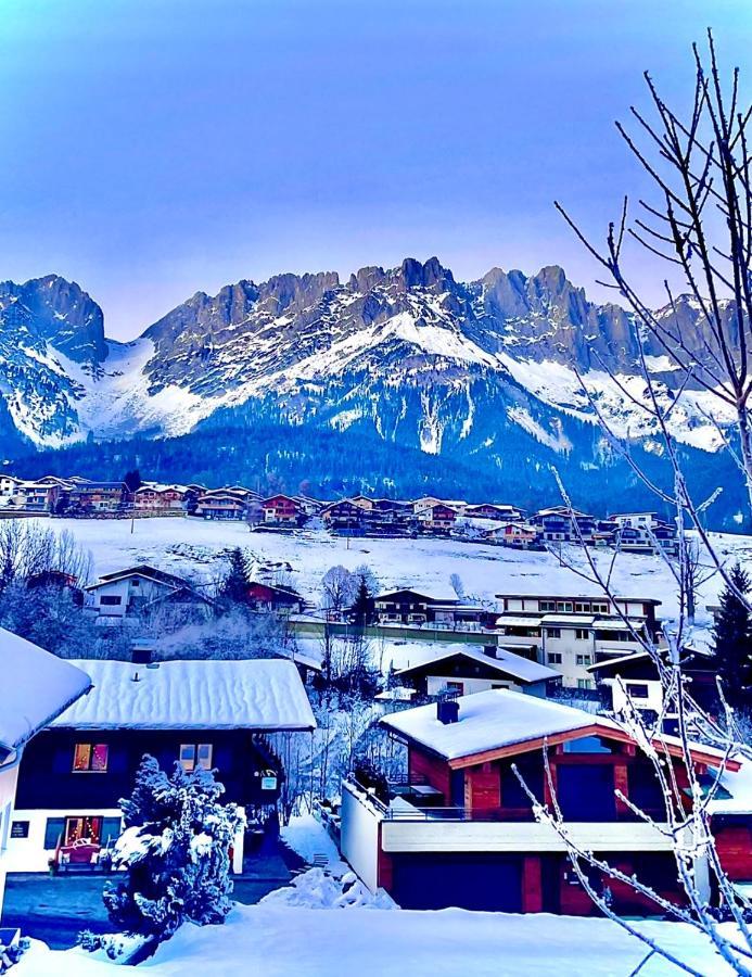 Gaste-Haus Kaisers-Gluck Hotel Going am Wilden Kaiser Buitenkant foto