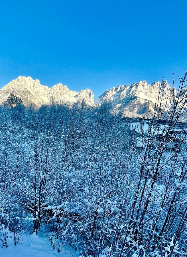 Gaste-Haus Kaisers-Gluck Hotel Going am Wilden Kaiser Buitenkant foto